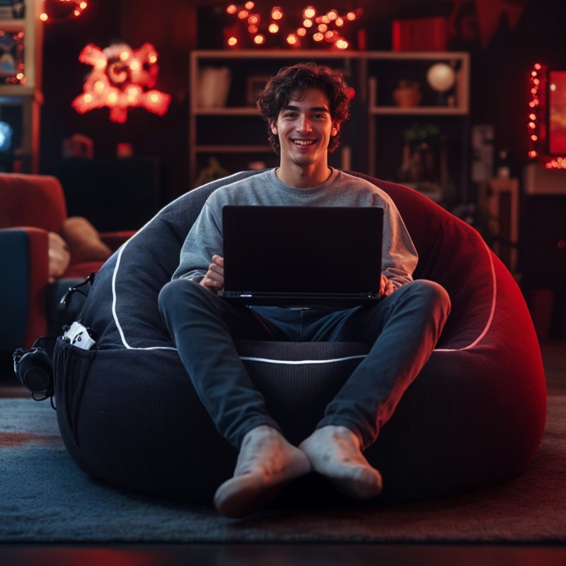 Pufa sztruksowa Mark Adler Comfy