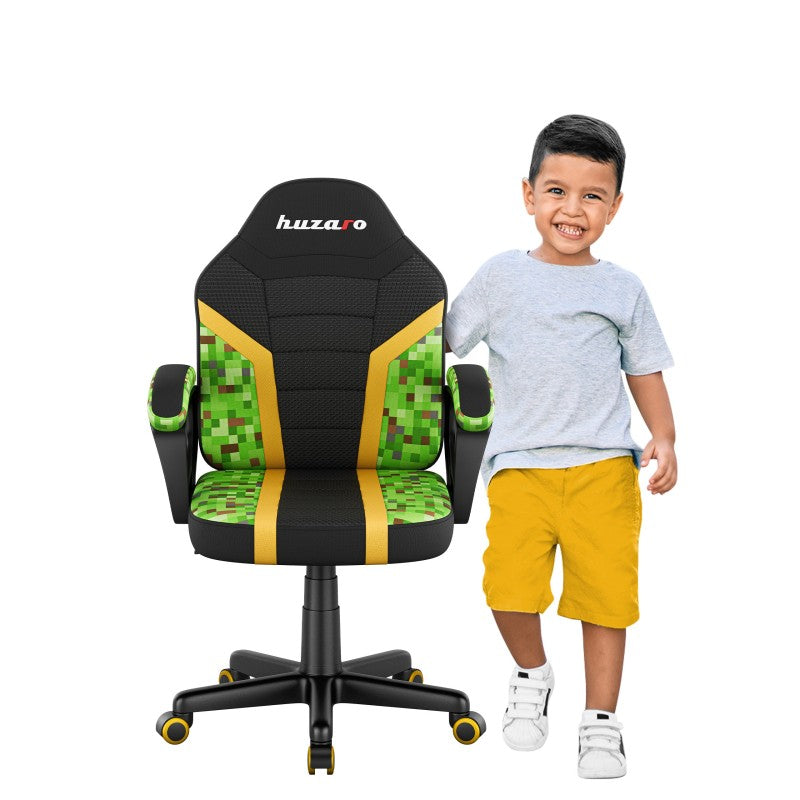 Fotel gamingowy dla dziecka HUZARO RANGER 1.0 Pixel Mesh