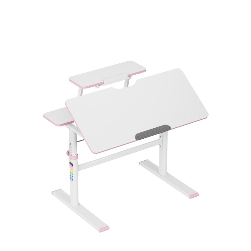 Biurko dziecięce regulowane Mark Adler Study 3.7 Pink 90 cm