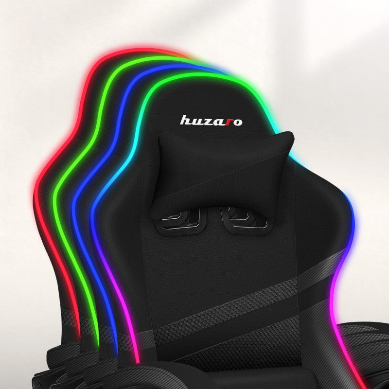 Fotel gamingowy HUZARO FORCE 4.4 RGB Black
