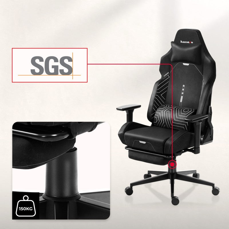 Fotel Gamingowy HUZARO FORCE 8.1 Black