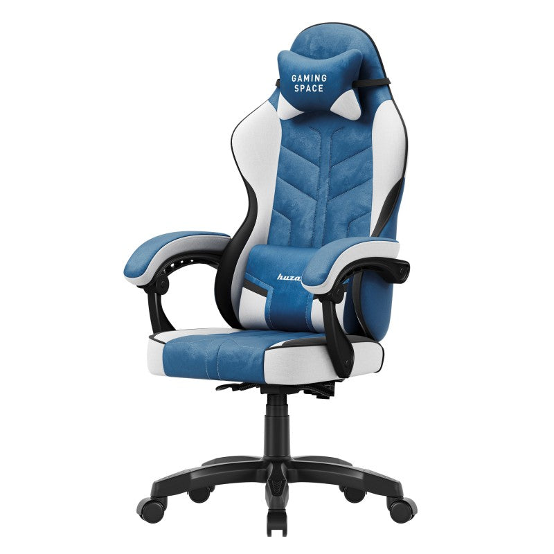 Fotel gamingowy welurowy Huzaro Force 2.7 Blue