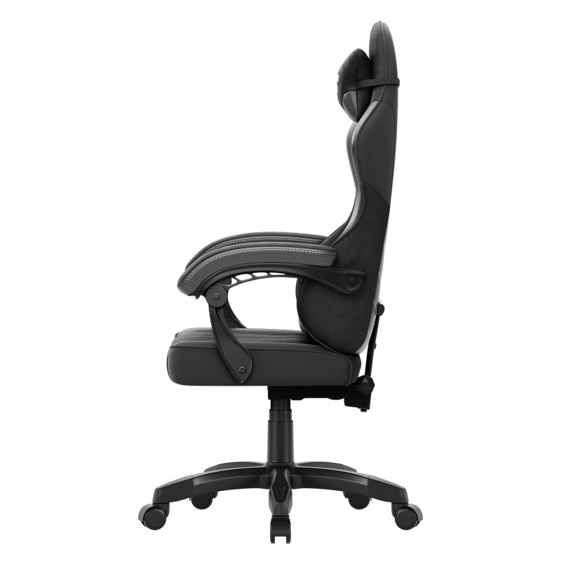 Fotel gamingowy welurowy Huzaro Force 2.7 Black Carbon