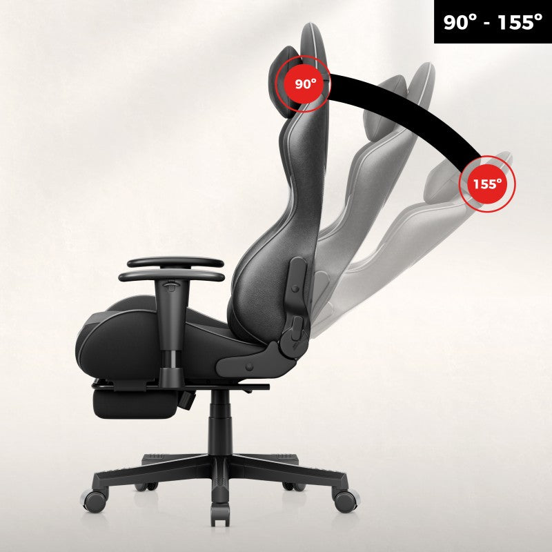 Fotel gamingowy Huzaro Force 5.7 Black carbon