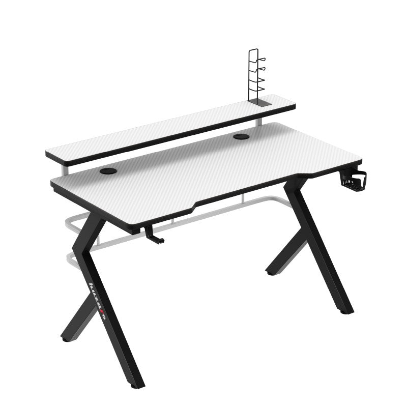 Biurko Gamingowe Huzaro Hero 5.0 White 120 cm
