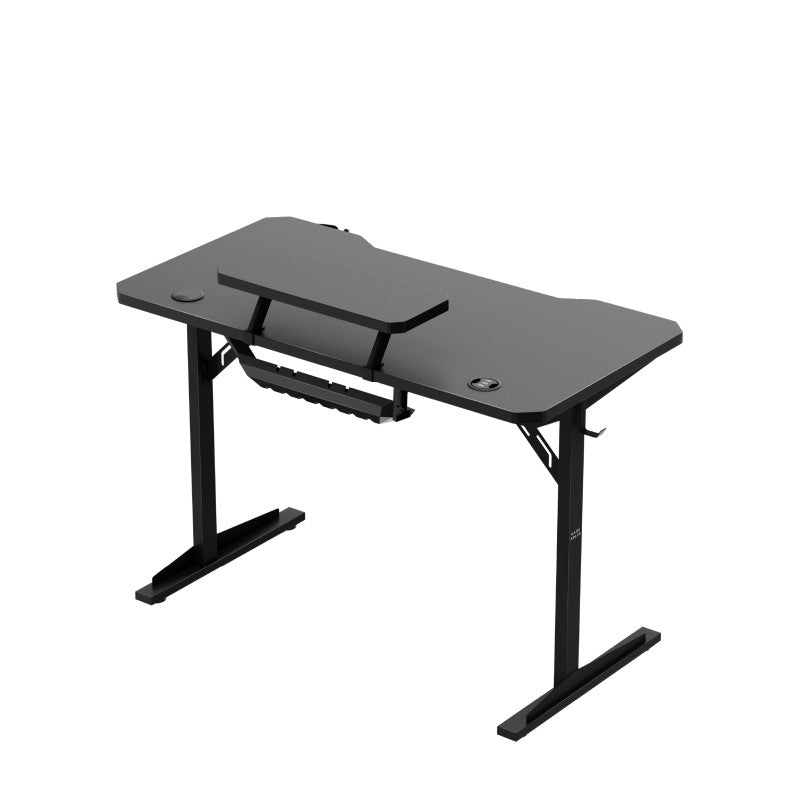Biurko komputerowe z półką Mark Adler Leader 5.1 Black  115 cm