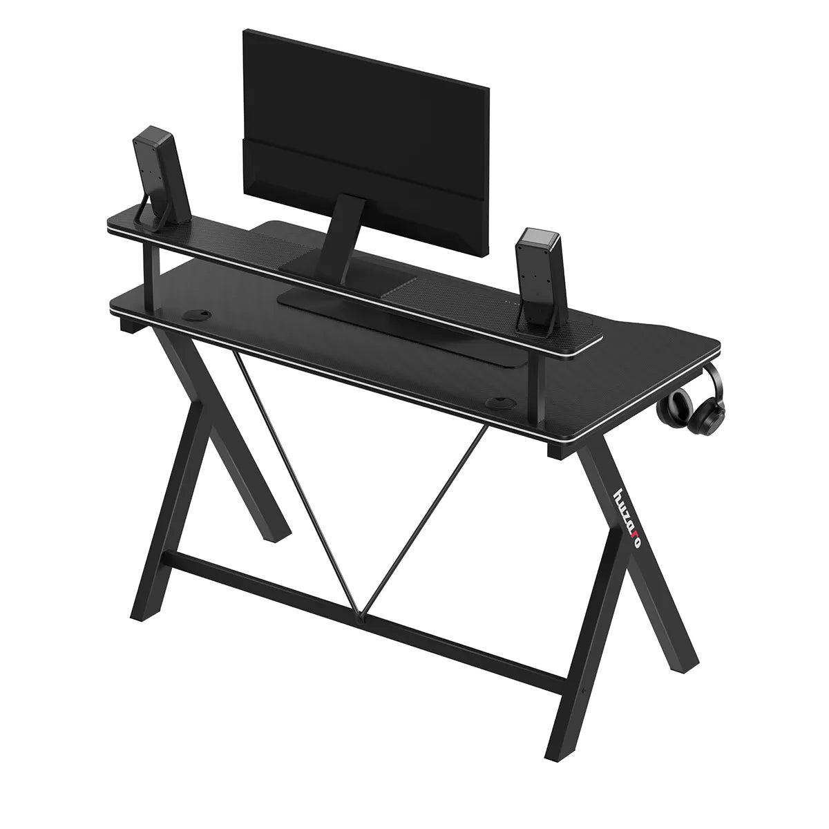 Escritorio para videojuegos de 120 cm Huzaro Hero 1.9 Black