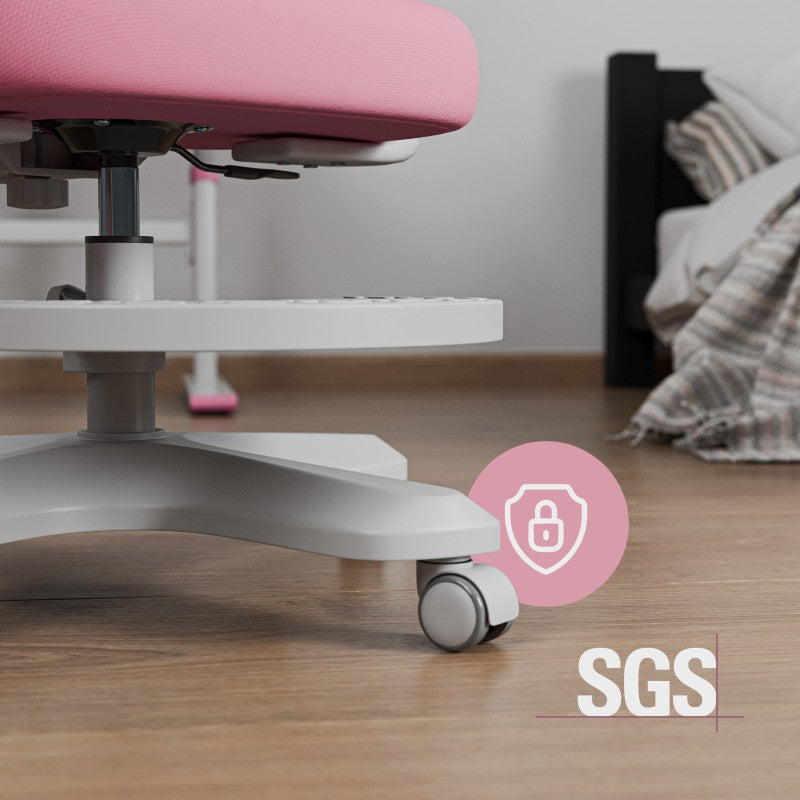 Ergonomiczny fotel dla dzieci Mark Adler Junior 4.6 Pink