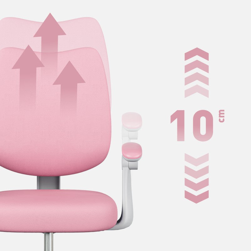 Ergonomiczny fotel dla dzieci Mark Adler Junior 4.6 Pink