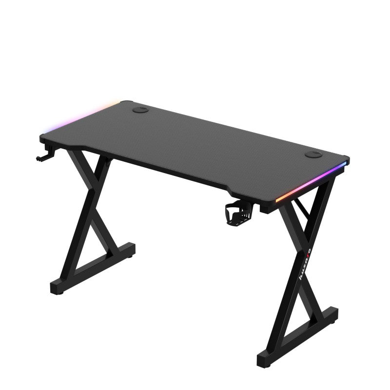 Biurko gamingowe LED Huzaro Hero 2.3 RGB 120 cm