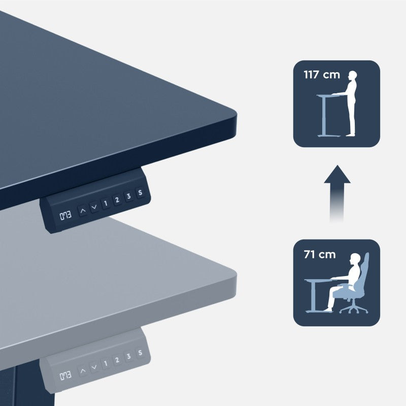 Biurko elektryczne Mark Adler Leader 9.3 Black 160 cm