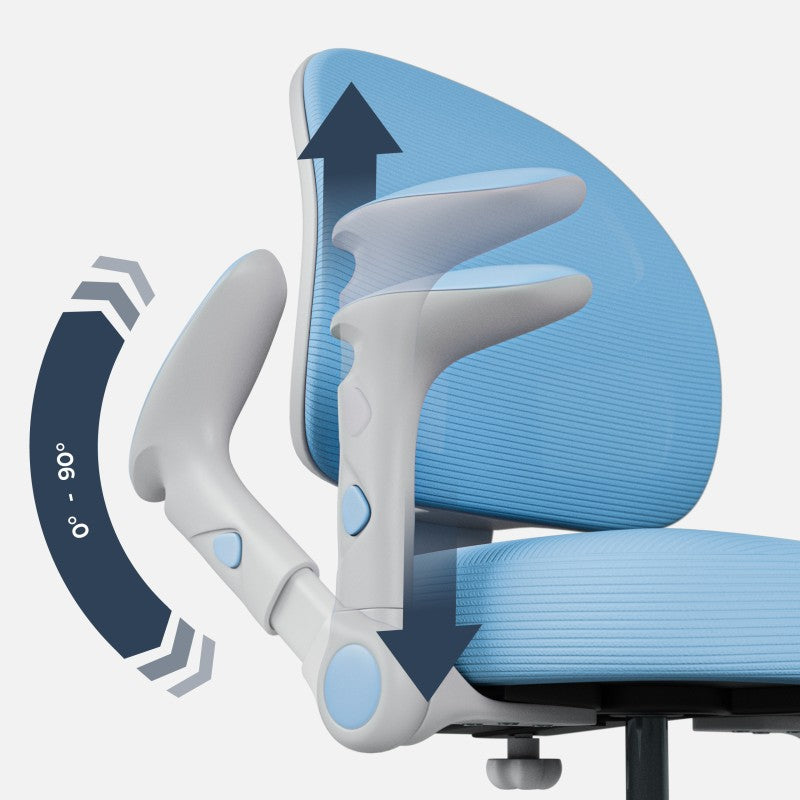 Fotel do biurka dla dziecka Mark Adler Junior 5.0 Blue