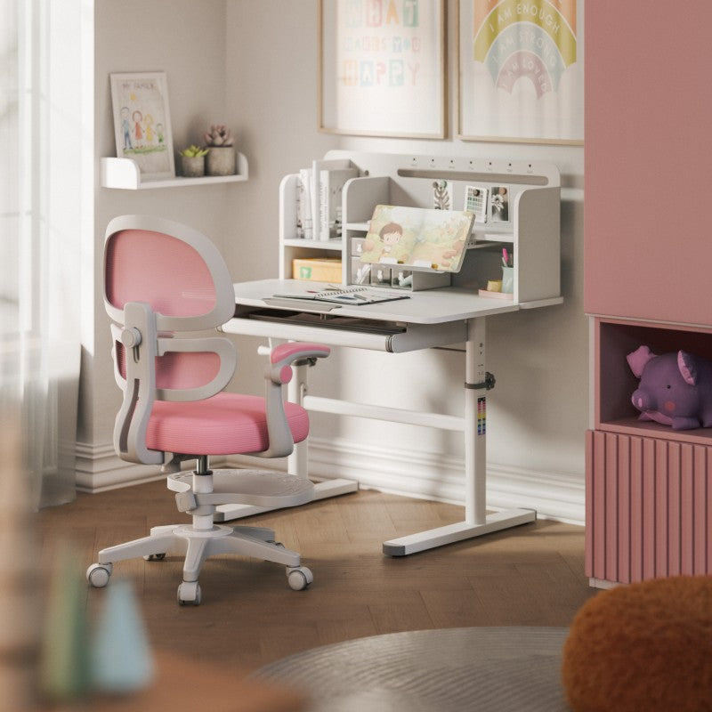 Ergonomiczne biurko dla dziecka Mark Adler Study 5.0 Grey 90 cm