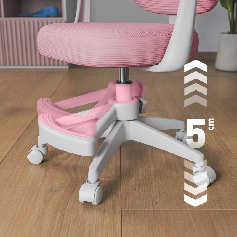 Fotel obrotowy dla dzieci Mark Adler Junior 3.1 Pink