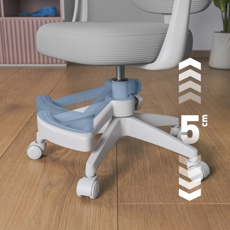 Fotel obrotowy dla dzieci Mark Adler Junior 3.1 Grey