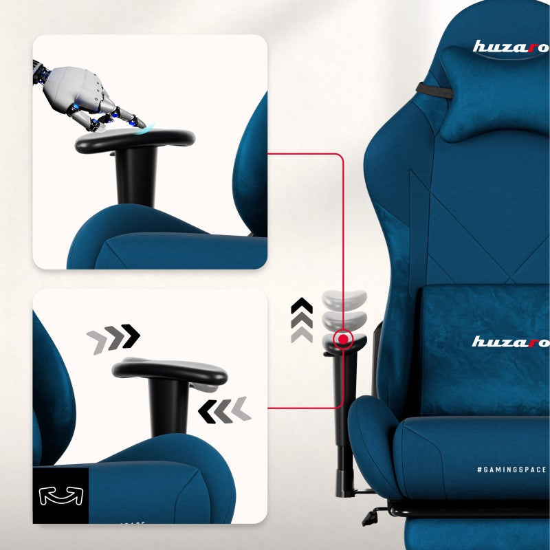 Fotel gamingowy Huzaro Force 5.7 Blue
