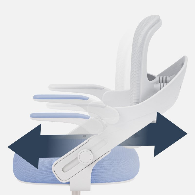 Fotel do biurka dla dziecka Mark Adler Junior 4.3 Blue-grey