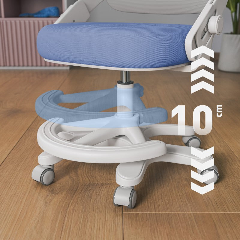 Fotel do biurka dla dziecka Mark Adler Junior 4.3 Blue-grey