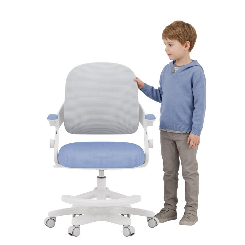 Fotel do biurka dla dziecka Mark Adler Junior 4.3 Blue-grey