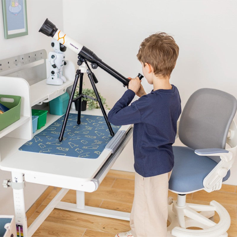 Ergonomiczne biurko dla dziecka Mark Adler Study 5.0 Grey 90 cm