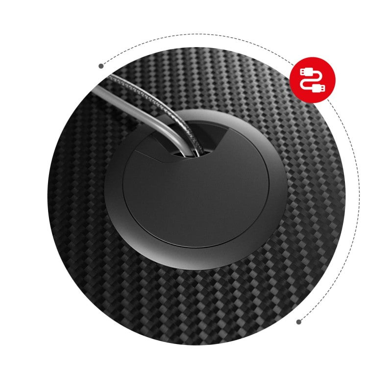 Biurko Gamingowe Huzaro Hero 1.6 Black 120 cm