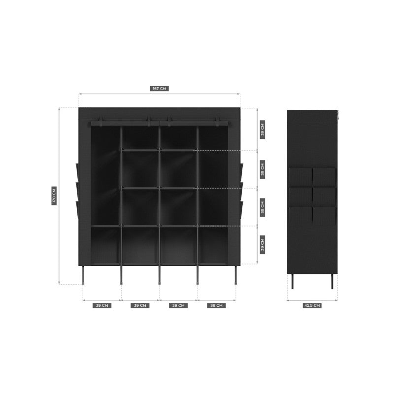 Armario textil para ropa Space 4.0