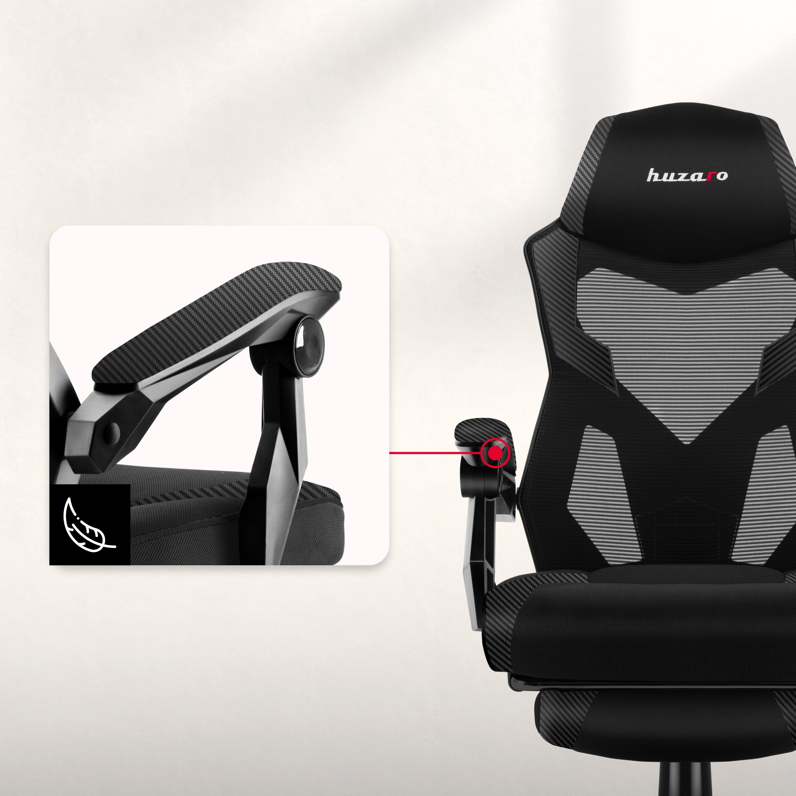 Reposabrazos ergonómicos y suaves