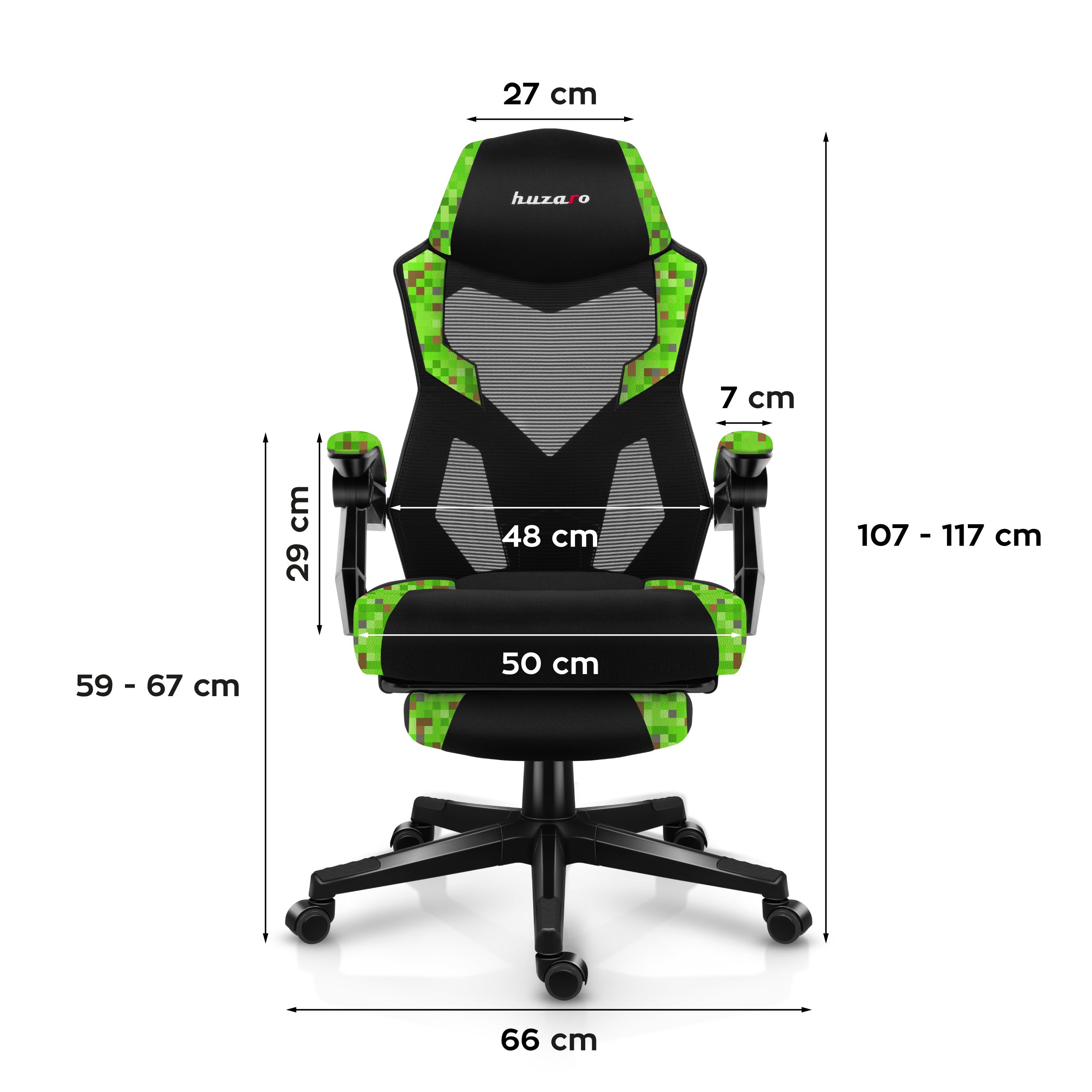 Sillón gaming Huzaro Combat 3.1 Pixel