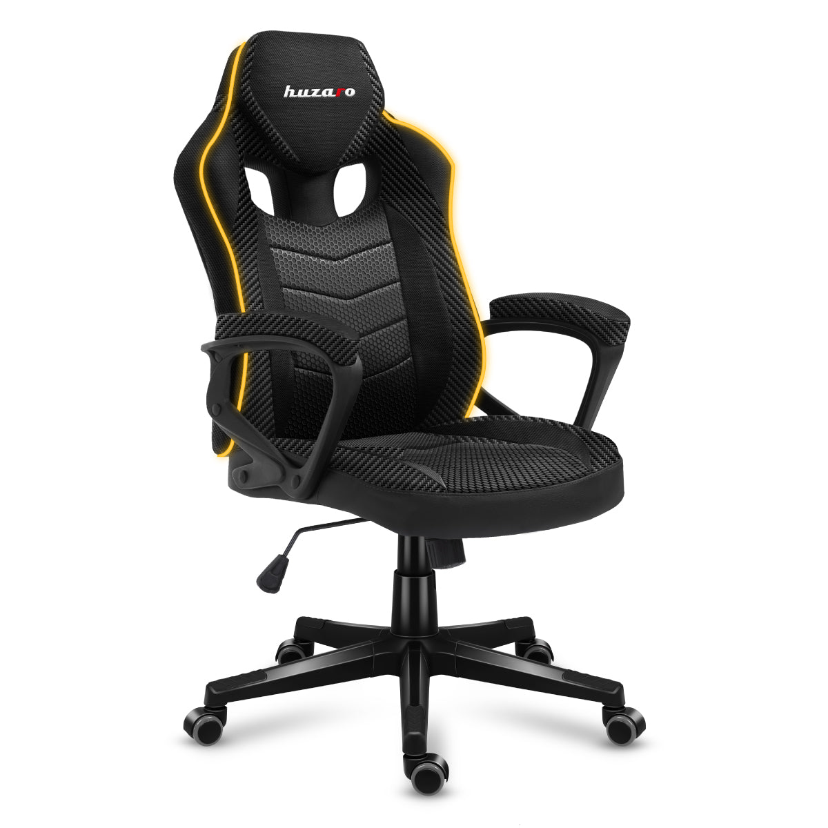 Sillón gaming Huzaro Force 2.5 RGB Carbon Mesh