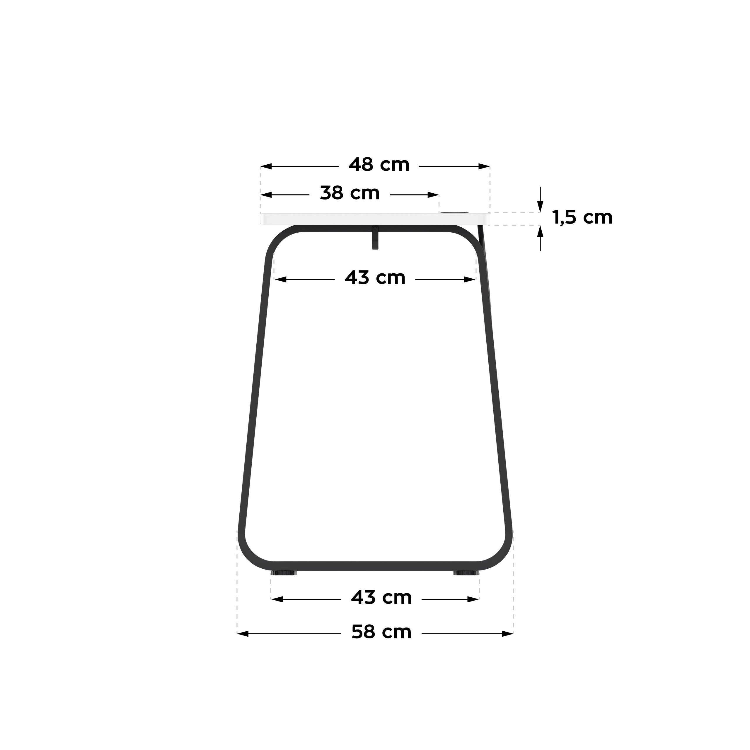 Escritorio para videojuegos Huzaro Hero 1.5 White de 120 cm
