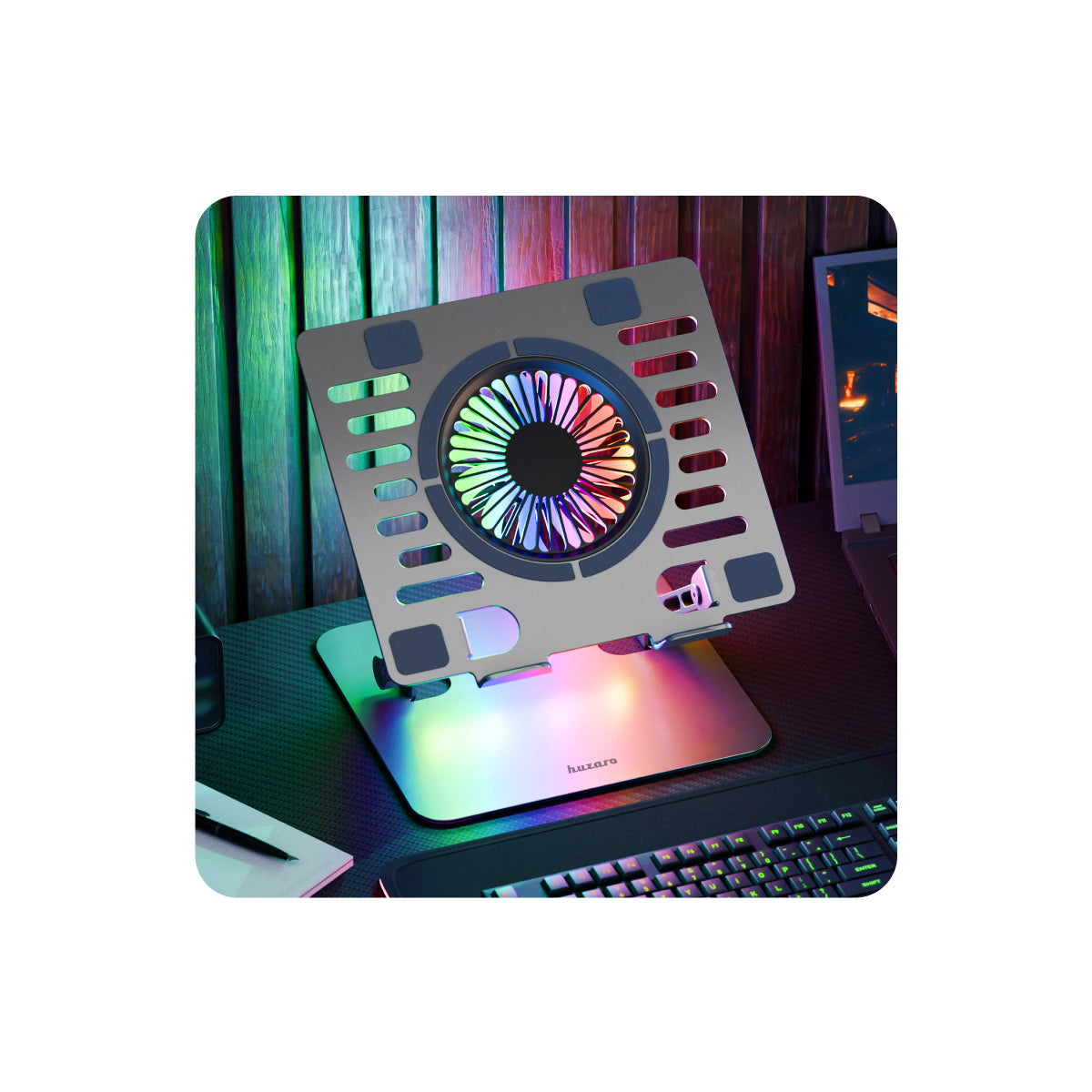 Base refrigeradora para portátil Huzaro Hold 4.0 RGB