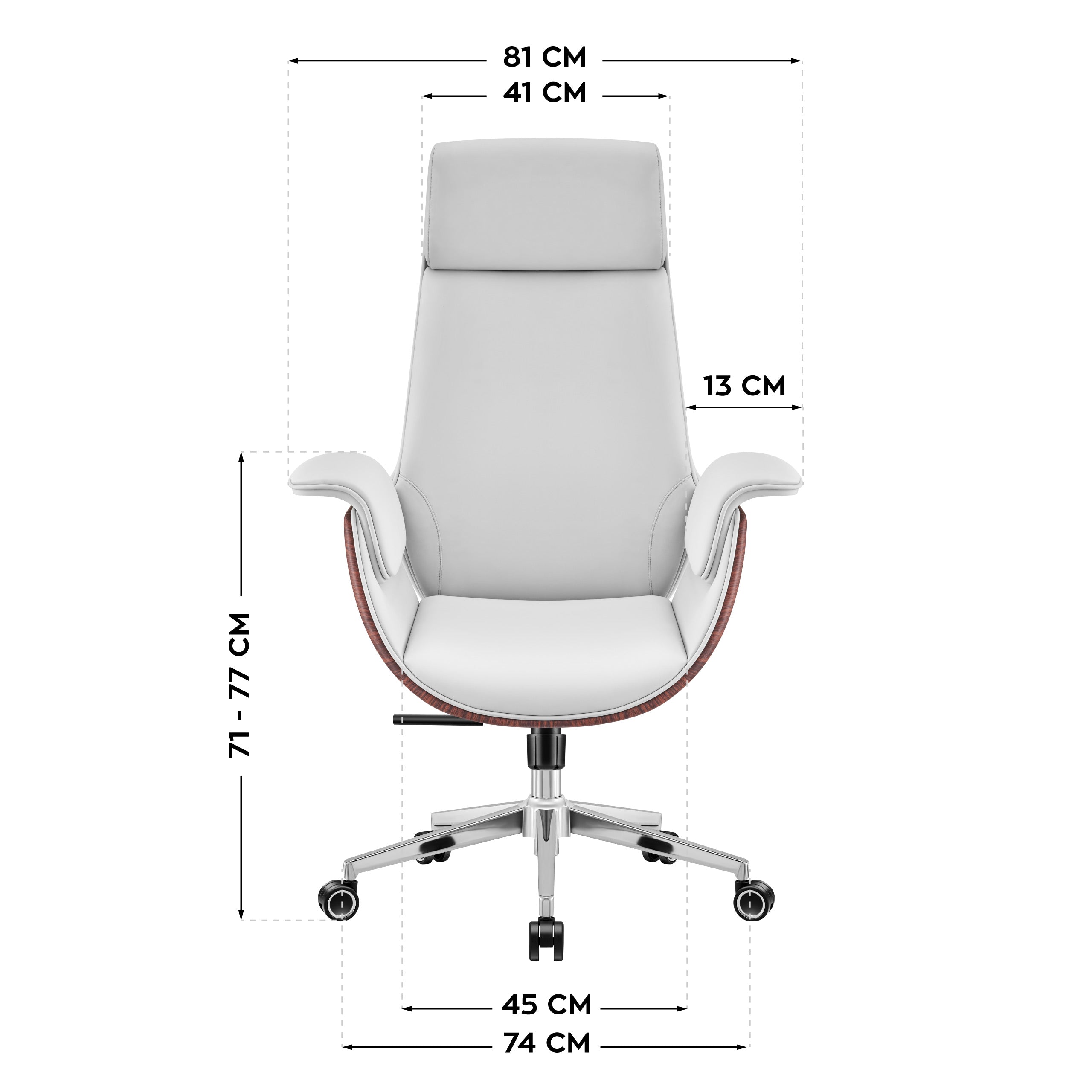 Sillón de oficina Mark Adler Boss 8.2 Grey