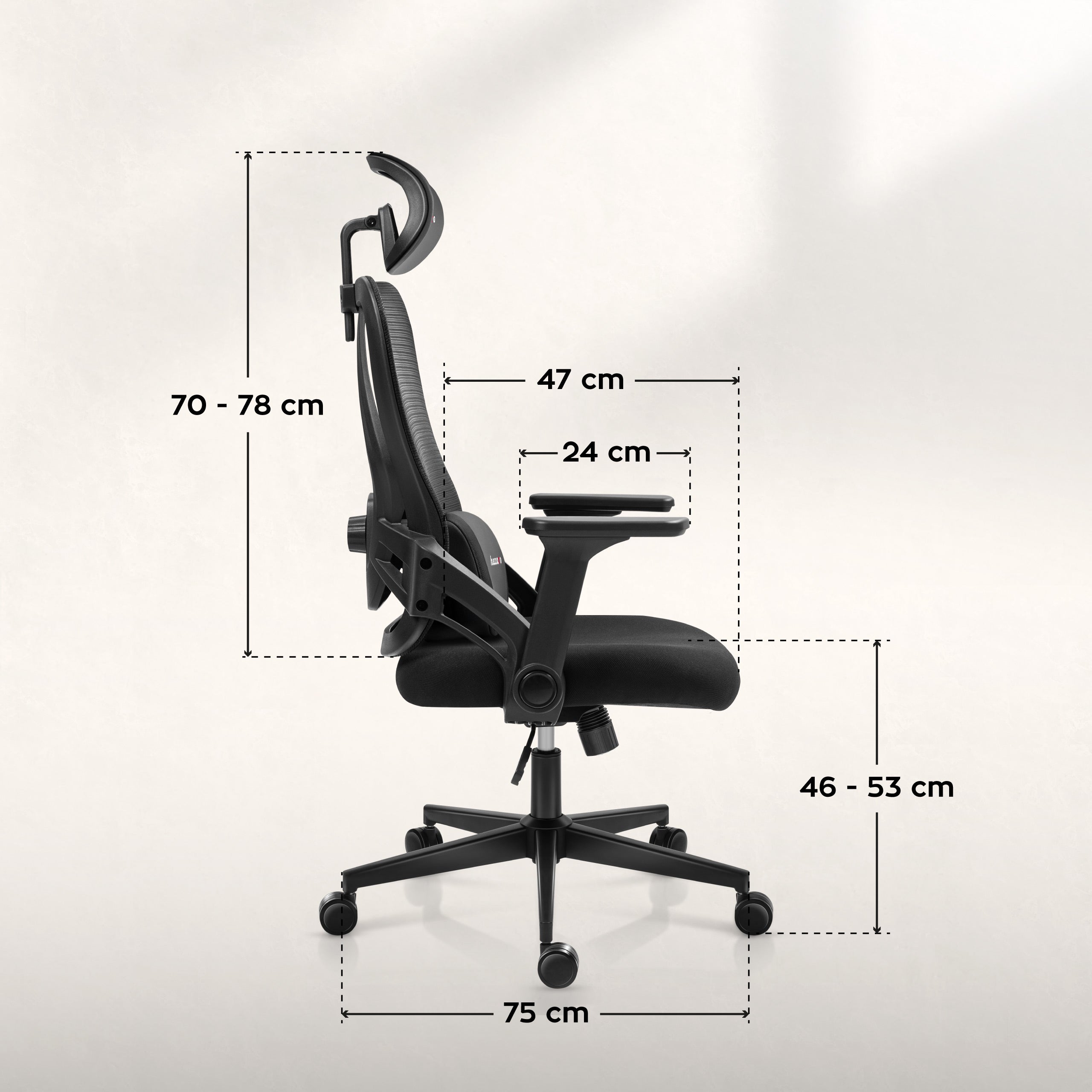 Sillón gaming Huzaro Combat 2.7 Black