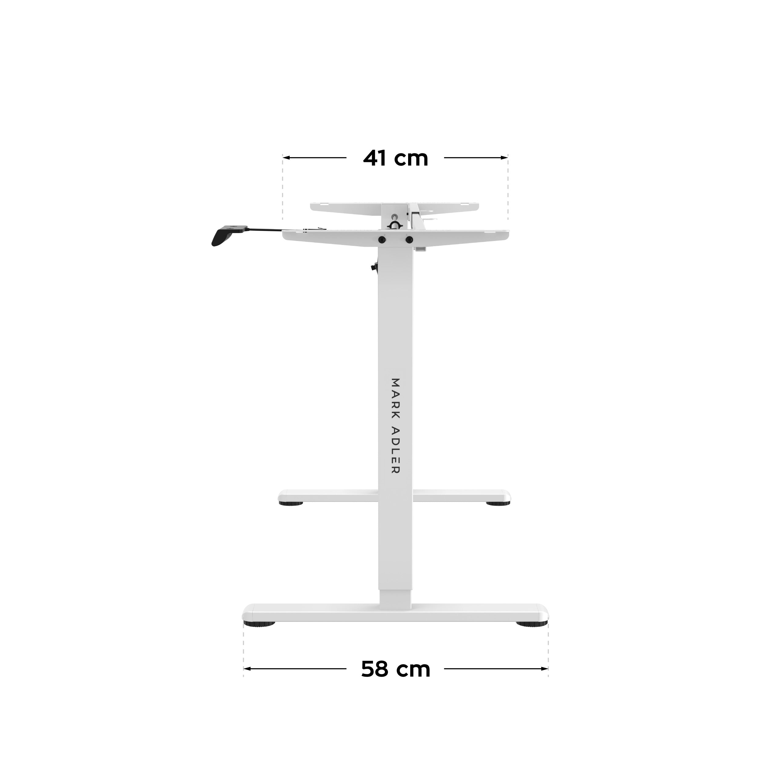Estructura eléctrica para escritorio Mark Adler Xeno 2.1 Blanca