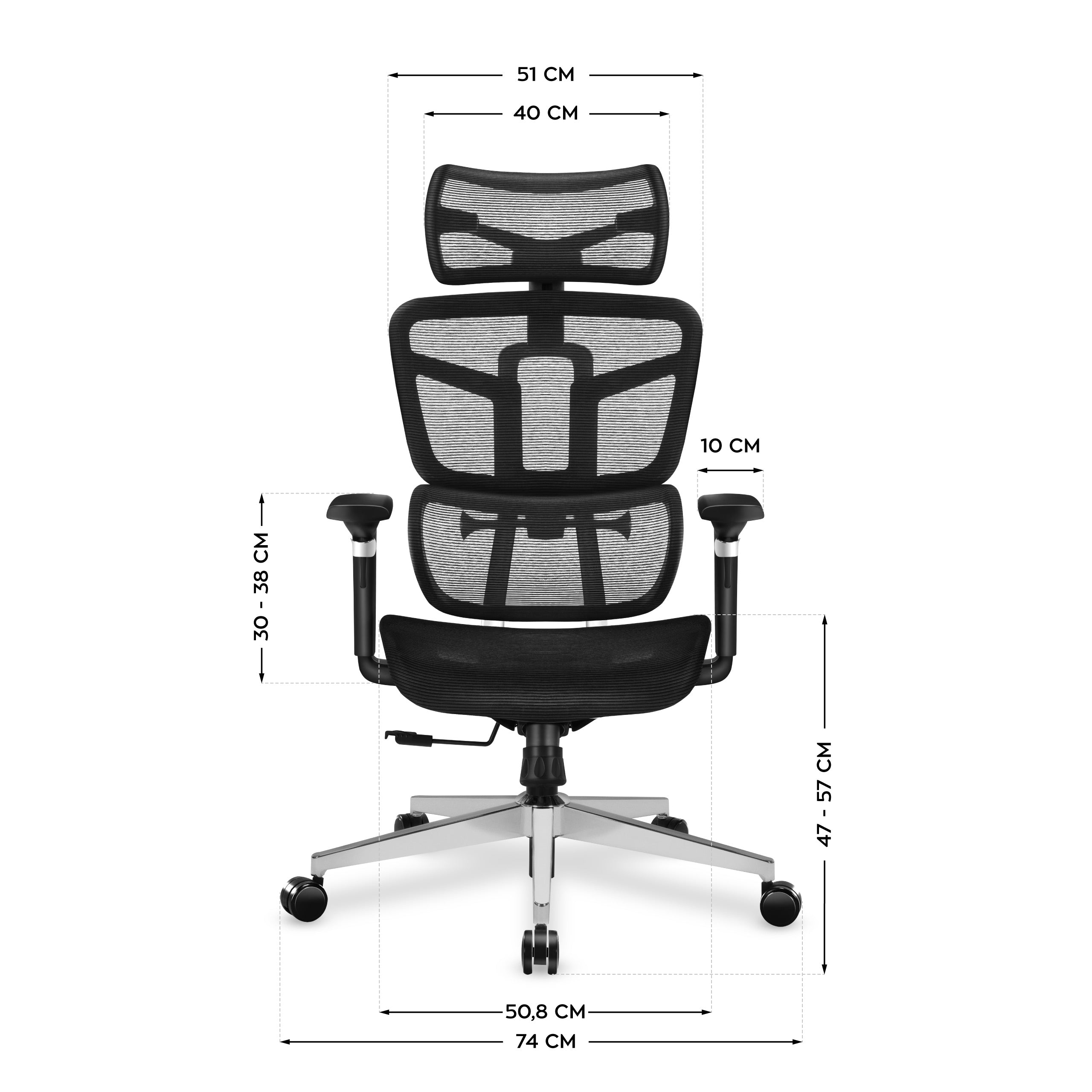 Sillón de oficina Mark Adler Expert 9.5 Black