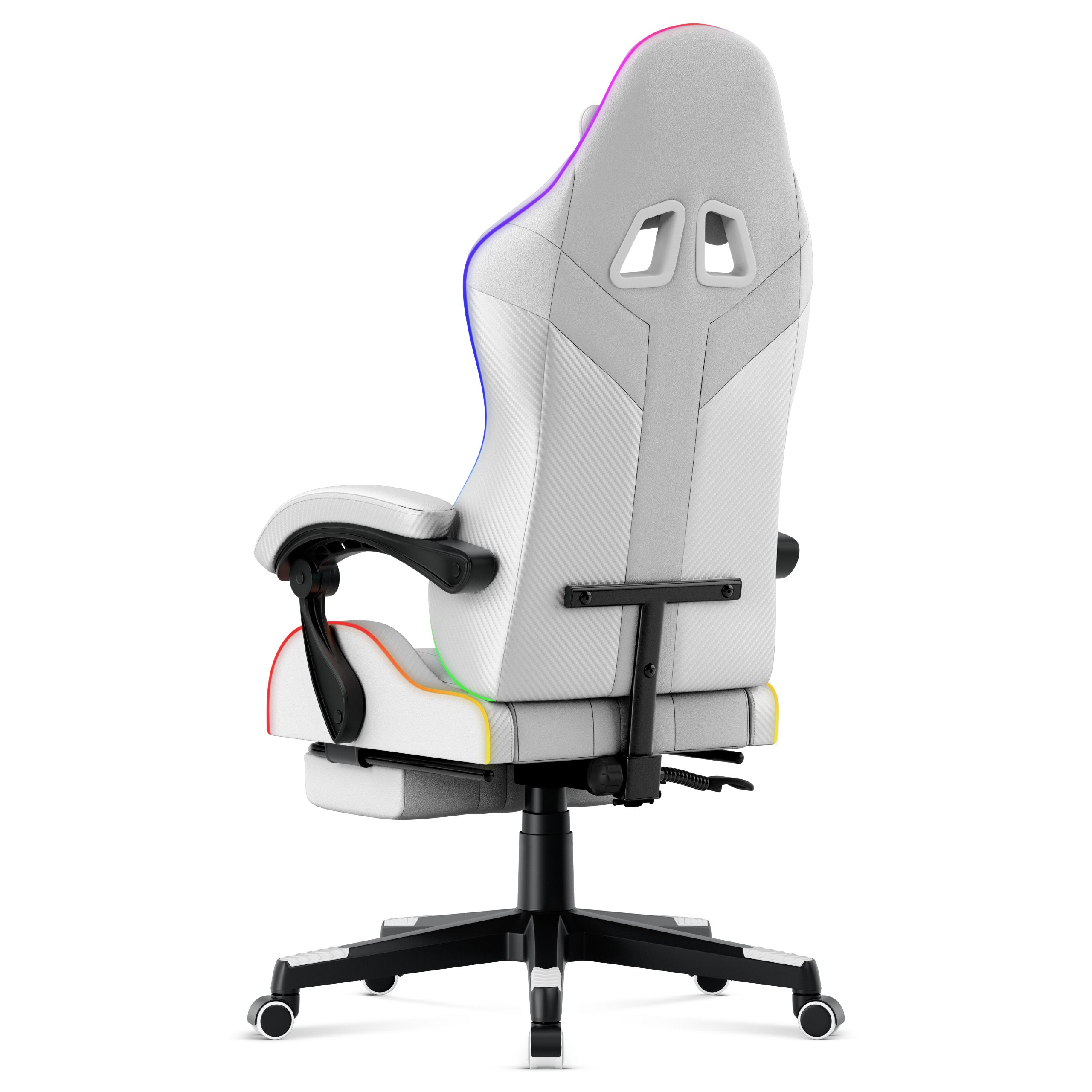 Sillón gaming HUZARO Force 4.7 RGB blanco