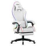 Sillón gaming HUZARO Force 4.7 RGB blanco