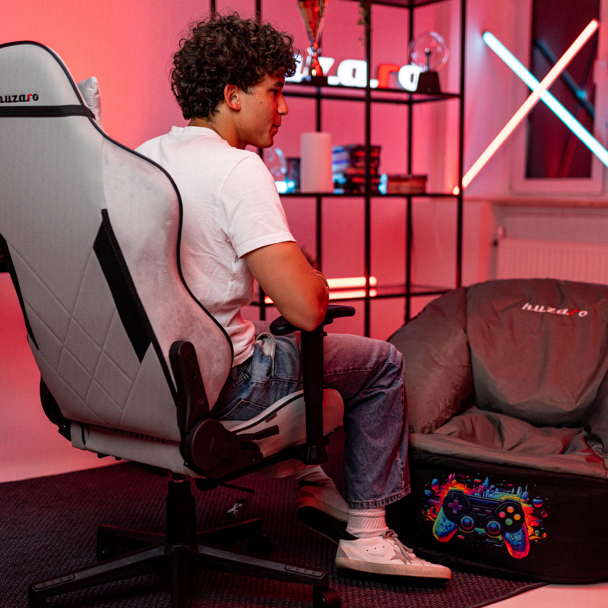 Sillón gaming Huzaro Force 5.7 Grey