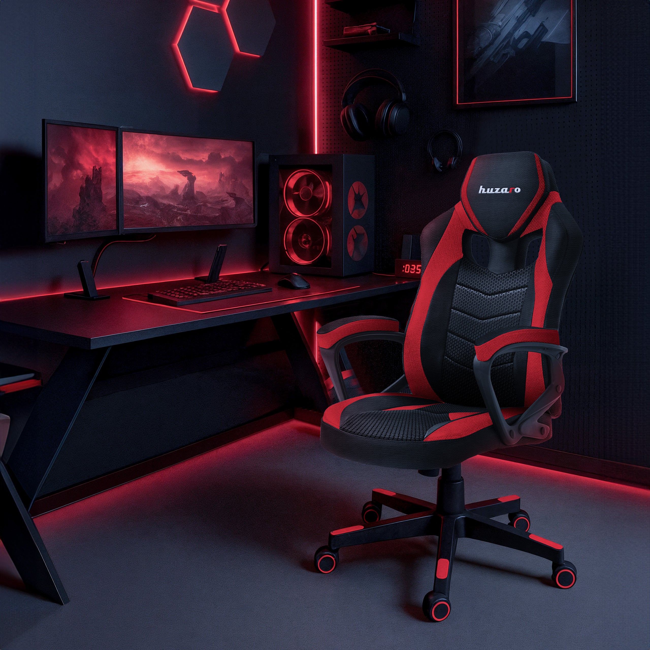 SILLÓN GAMING HUZARO FORCE 2.5