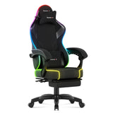 Sillón gaming Huzaro Force 3.7 RGB Negro