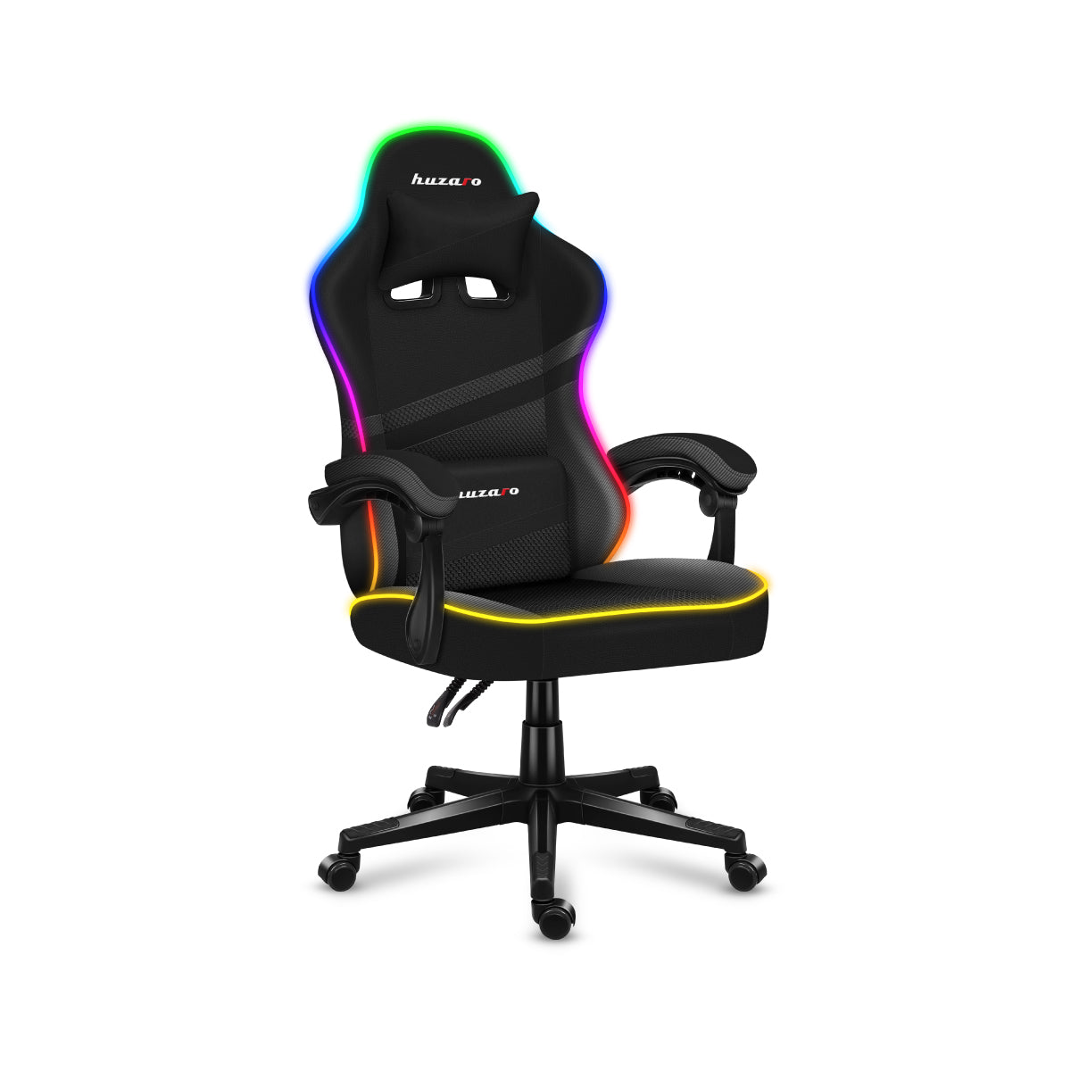 Sillón gaming HUZARO FORCE 4.4 RGB Negro