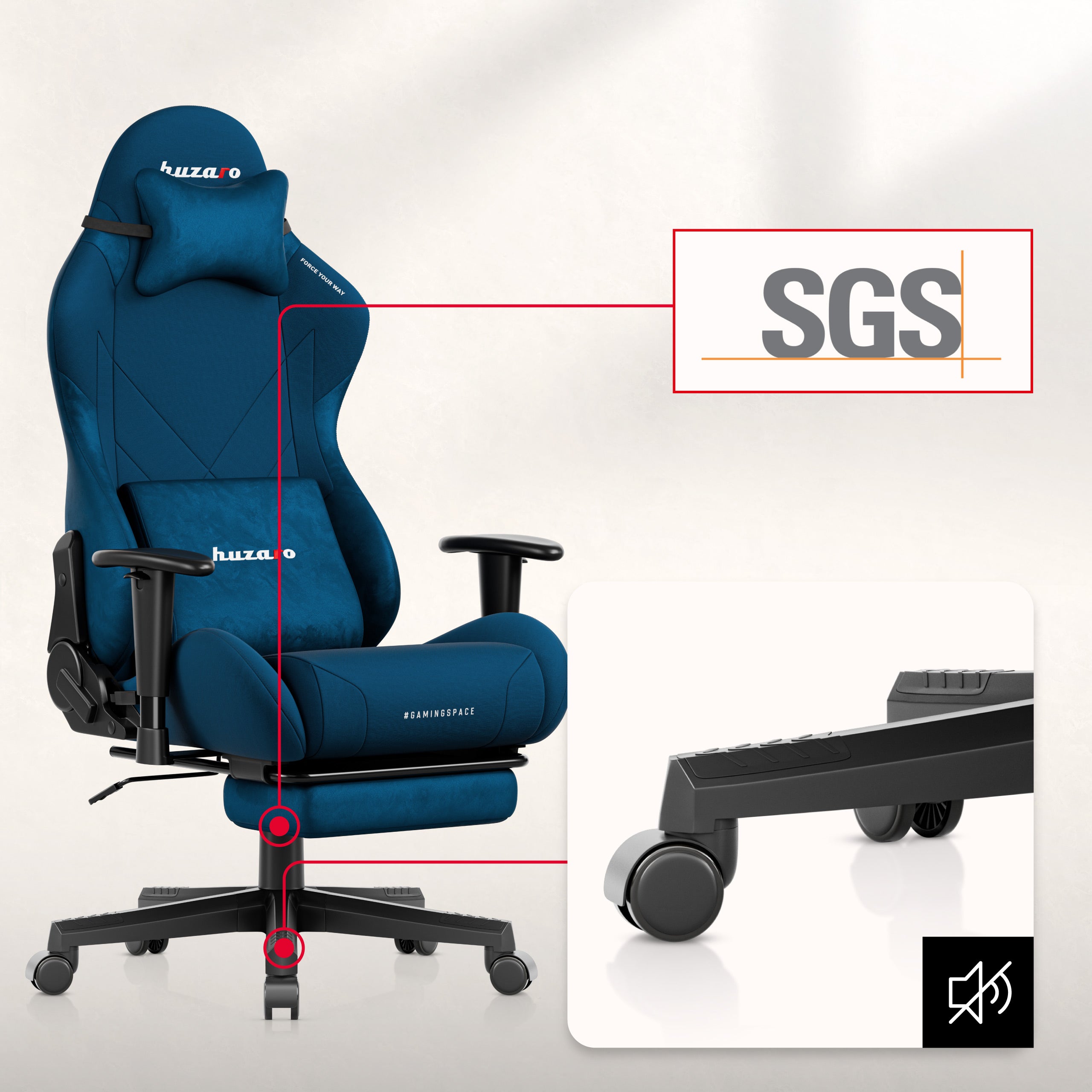 Ruedas seguras para suelos