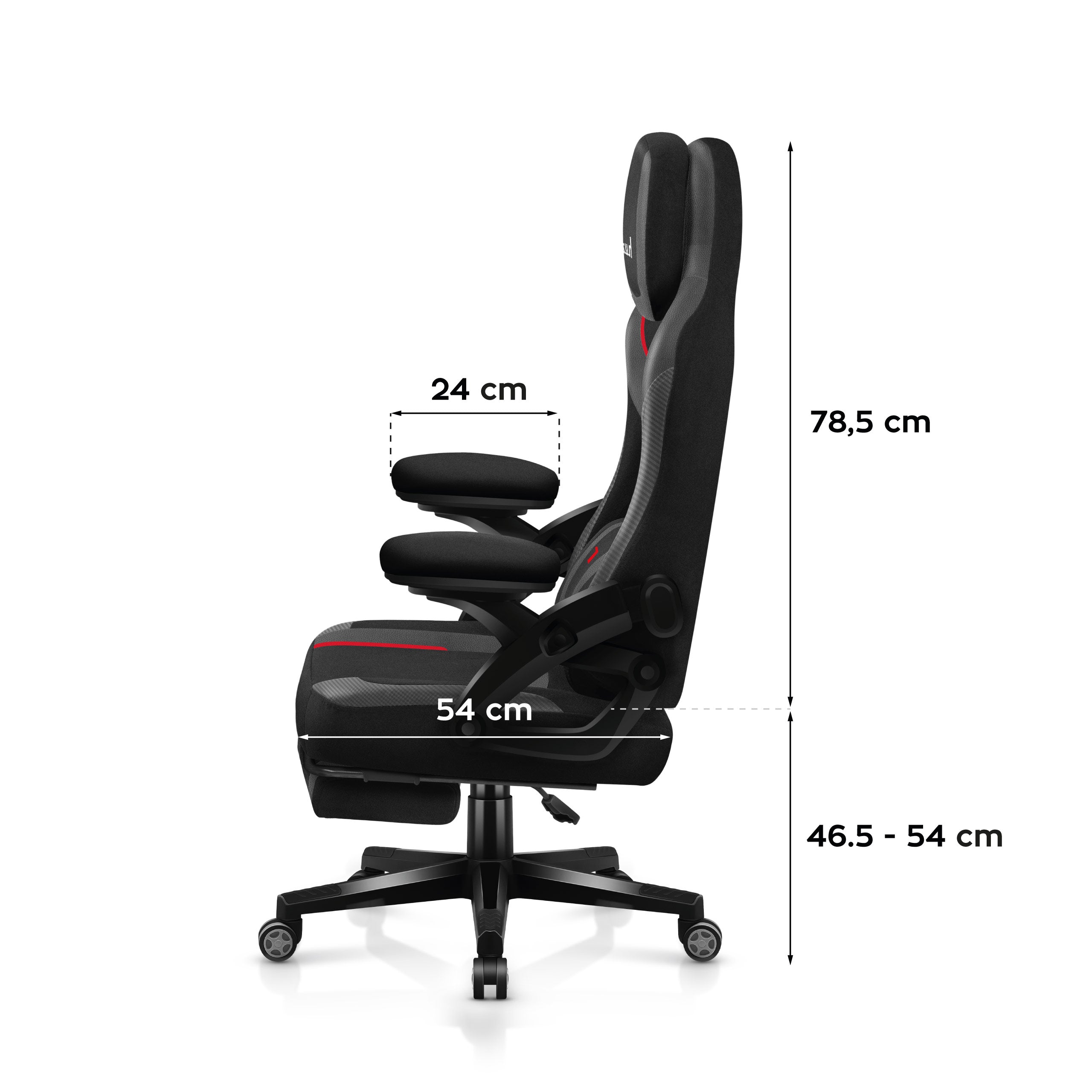 Sillón gaming Huzaro Force 4.6 Carbon