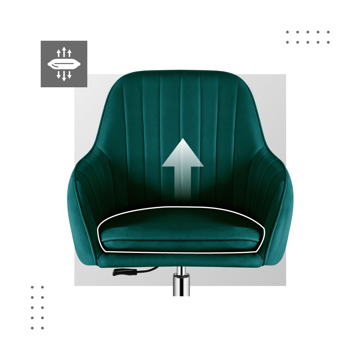 Asiento cómodo