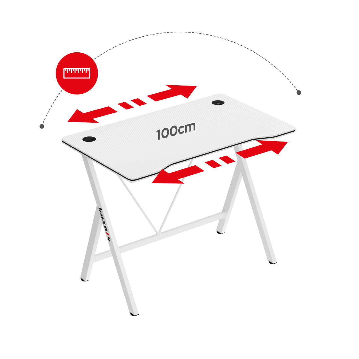 Un escritorio ergonómico para cualquier espacio