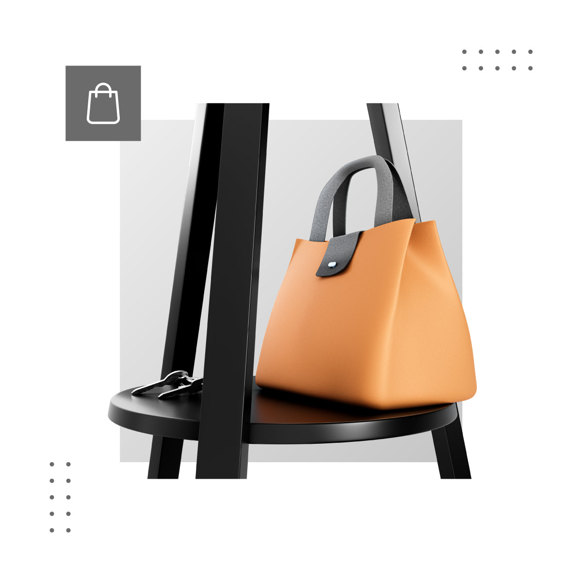 Estante para accesorios y complementos