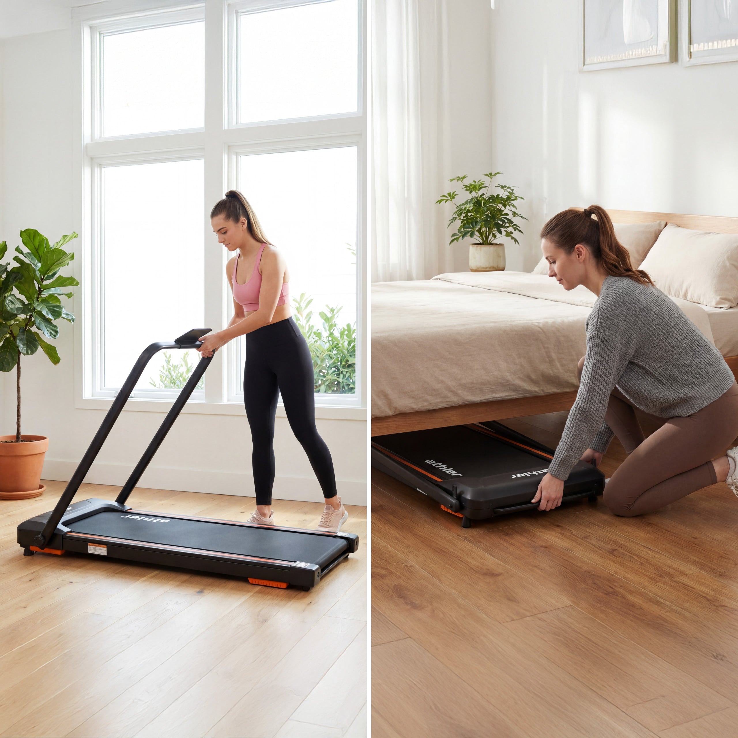 Cinta de correr plegable para uso doméstico Athler Impala 20