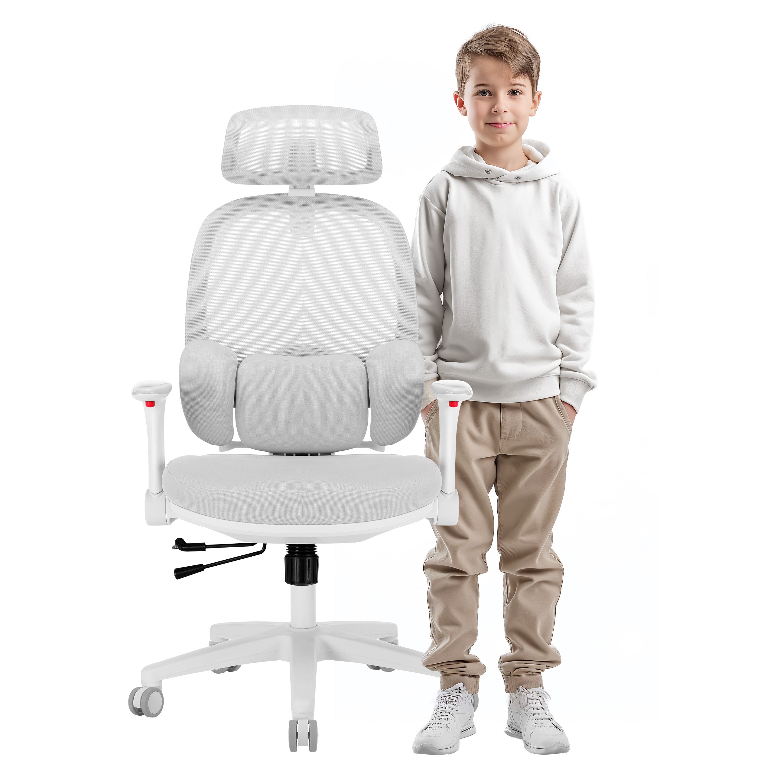Sillón ergonómico para niños Mark Adler Junior 6.3 Grey