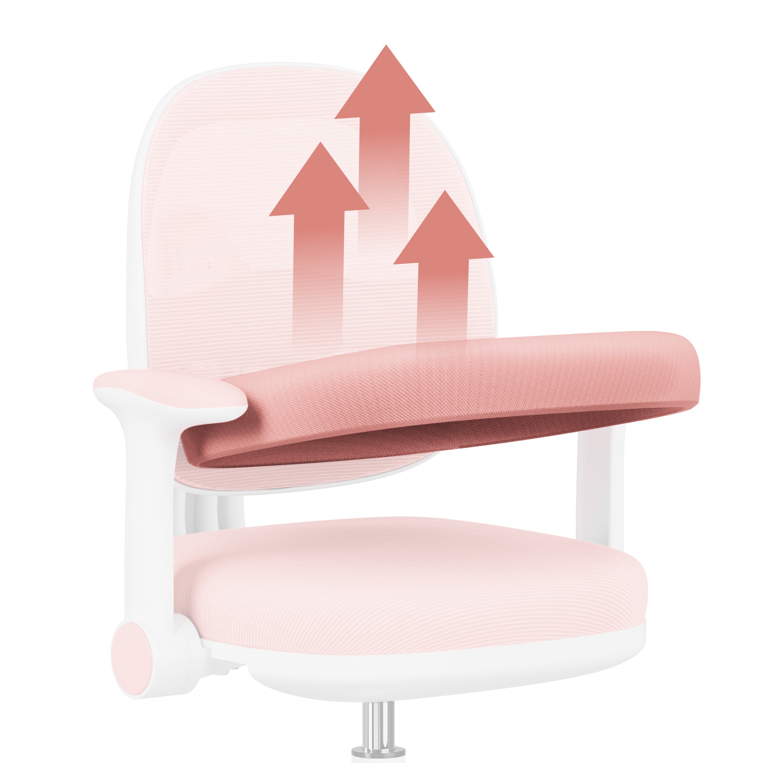 Silla ergonómica de escritorio para niños Mark Adler Junior 3.6 Pink