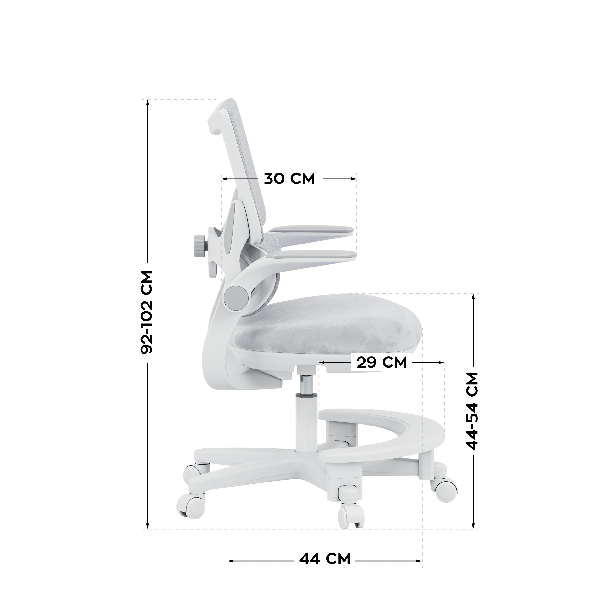 Silla de escritorio para niños Mark Adler Junior 5.7 Grey